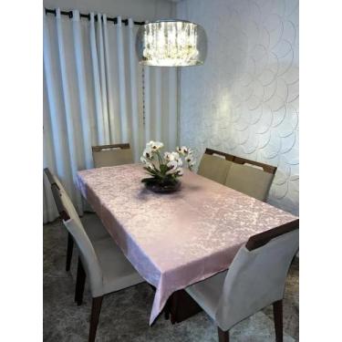 Imagem de Toalha de mesa jacquard - pedro, rose