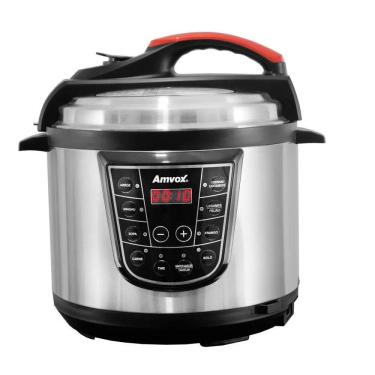 Imagem de Panela Elétrica De Pressão 5 Litros 8 Programações Inox