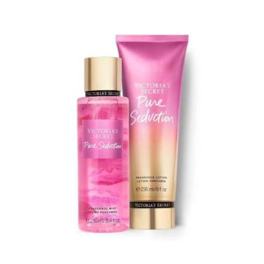 Imagem de Kit Victoria Secrets Pure Seduction Body Splash + Hidratante corporal 