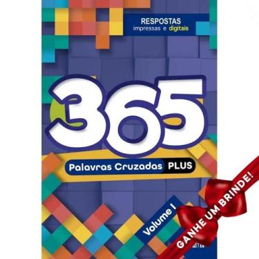 Imagem de Livro 365 Palavras Cruzadas Plus - Volume I Crianças Filhos Infantil D