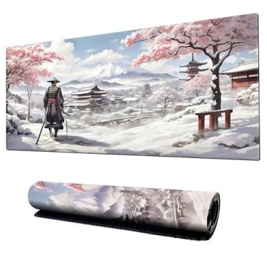 Imagem de Mouse Pad Gamer Speed Extra Grande Profissional 90x40 x3mm Bordas Costuradas e Base Antiderrapante Cultura Japonesa Premium (2)