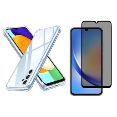 Imagem de Capa Capinha Para Galaxy M35 + Pelicula De Privacidade 3D - Lxl
