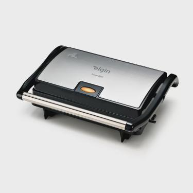 Imagem de Grill Elétrico Elgin Taste Grill 800w Preto Com Duplo Aquecimento