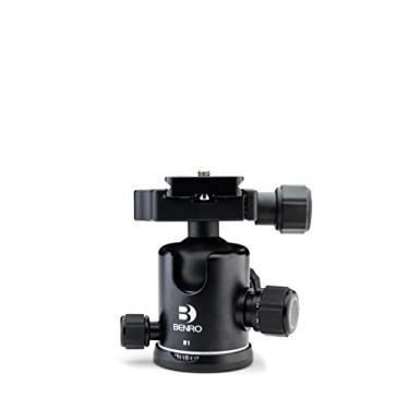 Imagem de Benro Cabeça esférica de ação tripla com placa PU60, capacidade de 14 kg - preta (B1)