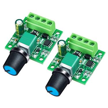 Imagem de ALEDECO Controlador De Velocidade Motor Cc Baixa Tensão Pwm 1,8 V 3 5 6 12 2 A 24 W Chave Driver Ajustável, Pacote Com Unidades