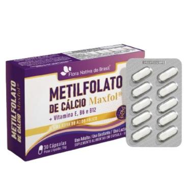 Imagem de Metilfolato de Cálcio + Vit B12 Metilcobalamina + Vit B6 + Vit E 30 Cá