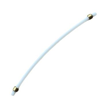Imagem de Tubo de água PTFE para máquina de café expresso e cappuccino Delonghi L = 150/190/270 mm com acessório de tubo de 2 arbustos Orings Di2-De4 (Lentido = 150 mm)