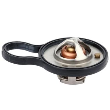 Imagem de SCITOO 68237102AA Caixa de termostato de refrigeração do motor adequado para Chrysler 300 2.7L 2001-2010 para Chrysler Sebring 2.7L 2008-2010 para Dodge Avenger 2.7L Caixa de termostato 2.7L