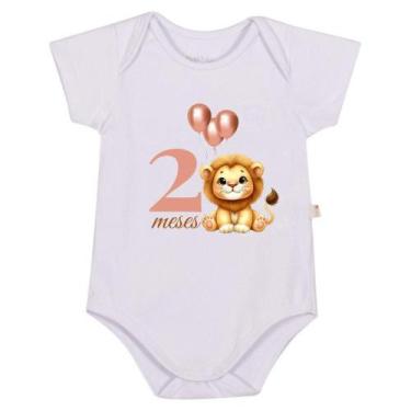 Imagem de Body Mesversário Meninas Bebê Conforto E Charme Para Fotos - Bellvi, R