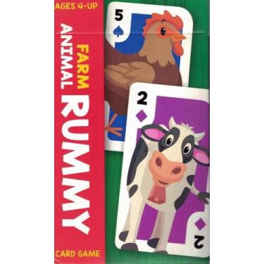 Imagem de FARM ANIMAL RUMMY - CARD GAME -  , 1, 8.1 x 16