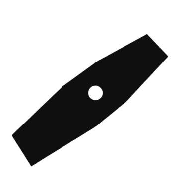 Imagem de Lâminas Faca  2 Pontas Para Roçadeira Material Resistente - Importway