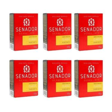 Imagem de Kit 6 Sabonete Senador Classic 130g Memphis