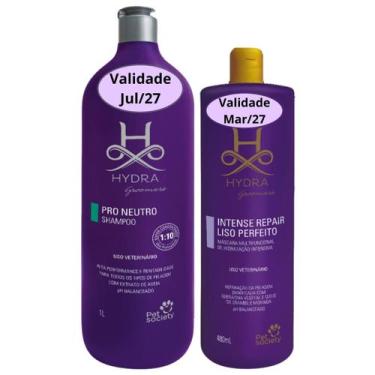 Imagem de Kit Shampoo Pro Neutro 1L e Máscara Intense Repair Liso Perfeito 480ml