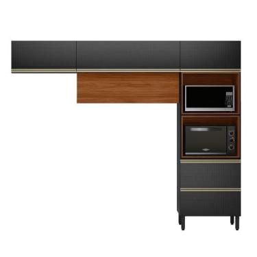 Imagem de Cozinha Modulada Proença 3 Peças com Torre Quente 2 Fornos - Demartêz,