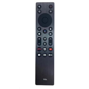 Imagem de NTQinParts Controle remoto de substituição para TV de voz para TCL 65QM8K 65 polegadas, 75QM8K 75 polegadas, 85QM8K 85 polegadas, 98QM8K 98 polegadas QM8K Series QD-Mini LED 4K UHD Smart TV