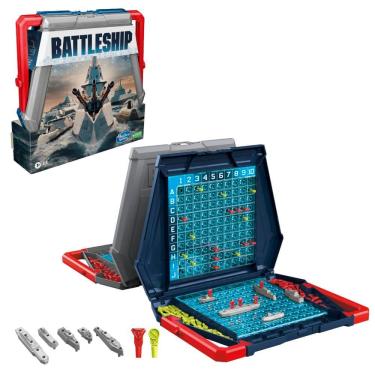 Imagem de Jogo de tabuleiro Hasbro Gaming Battleship Classic Kids 7+ Years
