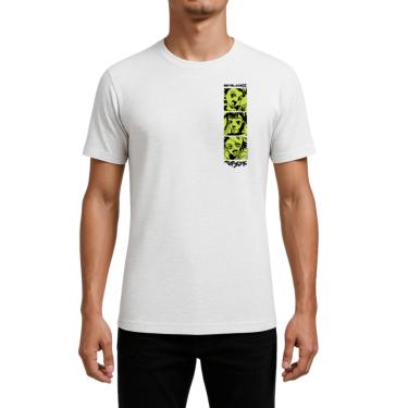 Imagem de Camiseta Dry Fit Branca Manga Curta Beyblade X Japan