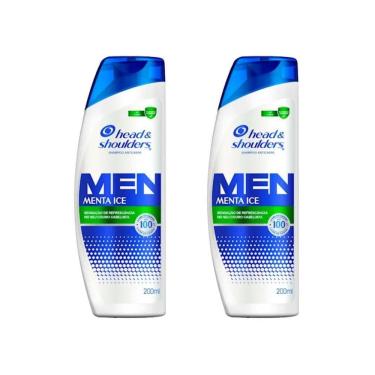 Imagem de Shampoo Head & Shoulders 200Ml Anticaspa Menta Ice - 2Un