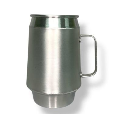 Imagem de Caneca De Chopp Alumínio Ice Beer Lisa Congelante 500Ml