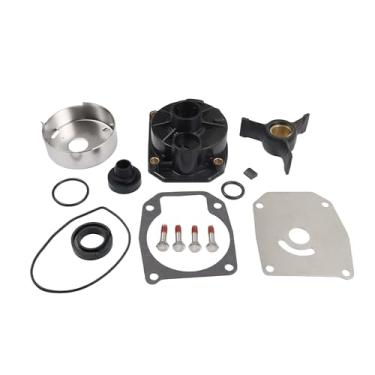 Imagem de SLSRPMT Kit De Reparo Do Impulsor Da Bomba D'Água Com Carcaça 438592 Para Motor Popa Johnson Evinrude Omc 25, 28, 30, 35, 40, 48, 50 Hp, Substitui Sierra 18-3454 0433548 433549 0438592 777805