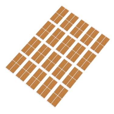 Imagem de Hyuduo Etiqueta de Etiqueta de Madeira de Cortiça, Autoadesiva de Madeira de Pinho para Organizar Potes, à Prova d'água Graváveis ​​de 80 Unidades, Ideal para Cozinha, Escritório, Escola