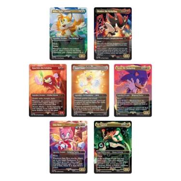 Imagem de Magic the Gathering Secret Lair x Sonic The Hedgehog: Friends & Foes - Non-Foil Edition