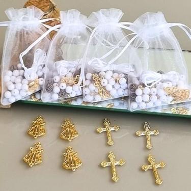 Imagem de Maleta de Miçanga P/Terço Nossa senhora Aparecida Kit com 4 Terços