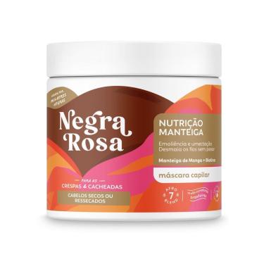 Imagem de Máscara Capilar Negra Rosa Nutrição Manteiga 500g