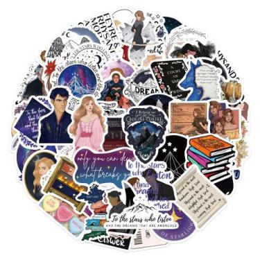 Imagem de Adesivos Acotars, vinil impermeável, anime, 60 unidades/lote - yiweisa