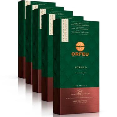 Imagem de 50 Cápsulas de Café Compatíveis com Nespresso® Orfeu Intenso