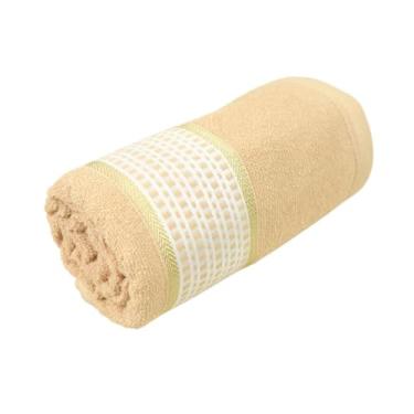 Imagem de Toalha de Banho Avulsa Felpuda 100% Algodão, 145x75cm, 360g/m², 1 Peça (Cor Salmão)