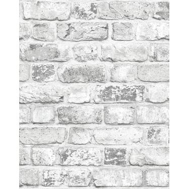 Imagem de MelunMer Papel de parede removível autoadesivo 43 cm × 993 cm