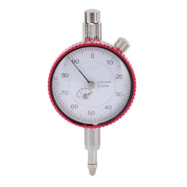 Imagem de YWBL-WH Indicador de Mostrador, Faixa de 0-3 Mm, Precisão de 0,01 Mm, Medidor Métrico de Aço Inoxidável Com Movimento de Alta Sensibilidade, para Máquina CNC de Serra de Mesa de Oficina