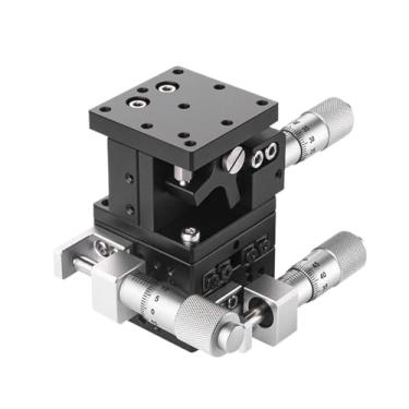 Imagem de Aoleaby Plataforma de deslocamento manual, eixo XYZ 40 * 40 mm, LD40-LM LD40-CM LD40-RM, estação de corte, mesa deslizante estágio linear (LD40-RM)