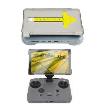 Imagem de wtohoby Película protetora de tela Mavic 4 Pro RC Pro 2 com kit de alinhamento automático, 2 peças de película protetora de tela de vidro temperado HD 9H para controle remoto DJI Mavic 4 PRO Drone RC