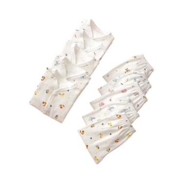 Imagem de Conjunto De Roupas Para Bebês De 0 a 3 Meses, Camiseta De Manga Longa 