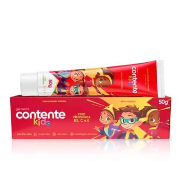 Imagem de Gel Dental Kids Morango Contente 50G