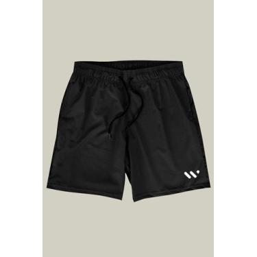 Imagem de Shorts Bermuda Masculino Praia Corrida Academia Elastano Premium WSS W