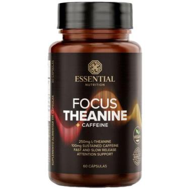 Imagem de Focus Theanine + Caffeine (60 capsulas) - Essential Nutrition