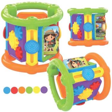 Imagem de Brinquedo Roda de Atividades Infantil Interativo Educativo Colorido So