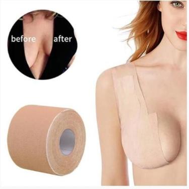 Imagem de Fita Adesiva Sutiã Levanta Seio Boob Tape Bege