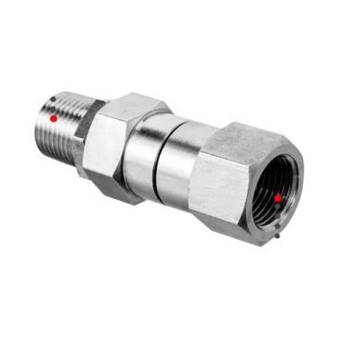 Imagem de Conector Giratório Anti-Torção Para Lavadora De Pressão 3/8 NPT 360 gr