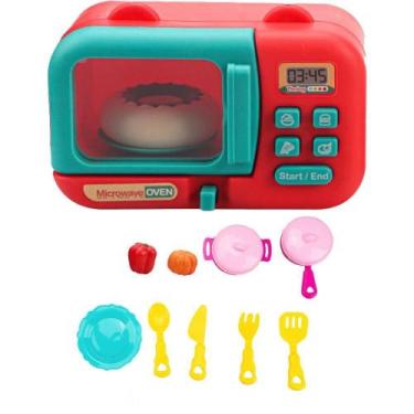 Imagem de MICRO-ONDAS Infantil Brincando de Casinha Divertido do CHEF - Homeplay