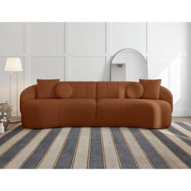 Imagem de Sofá Curvo 4 Lugares 280cm Lua Yescasa