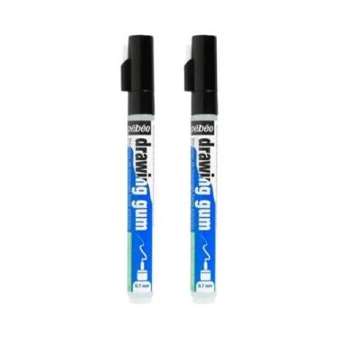 Imagem de Caneta Marcadora De Aquarela Pebeo 0.7mm 4mm, Goma De Mascaramento Líq