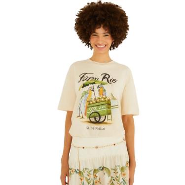 Imagem de Tshirt Média Farm Rio Carrinho de Coco-Feminino