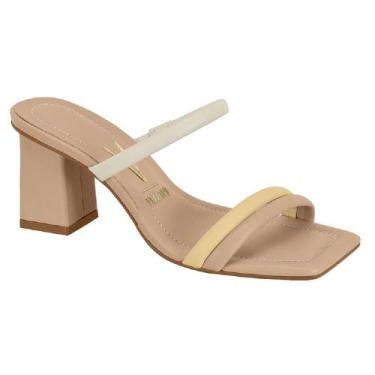 Imagem de Sandalia vizzano salto bloco ref 6455.108.7286 feminino, 35, Nude