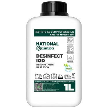 Imagem de Desinfetante à Base de Iodo 1 L Desinfect Iod National Química