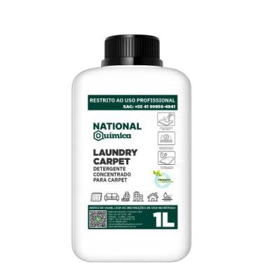 Imagem de Detergente Concentrado para Carpet 1 L Laundry Carpet National Química