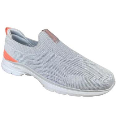 Imagem de Tênis Slip On Go Walk 6 Vibrant Smile Hyper Pillar 124530 Skechers, Ci